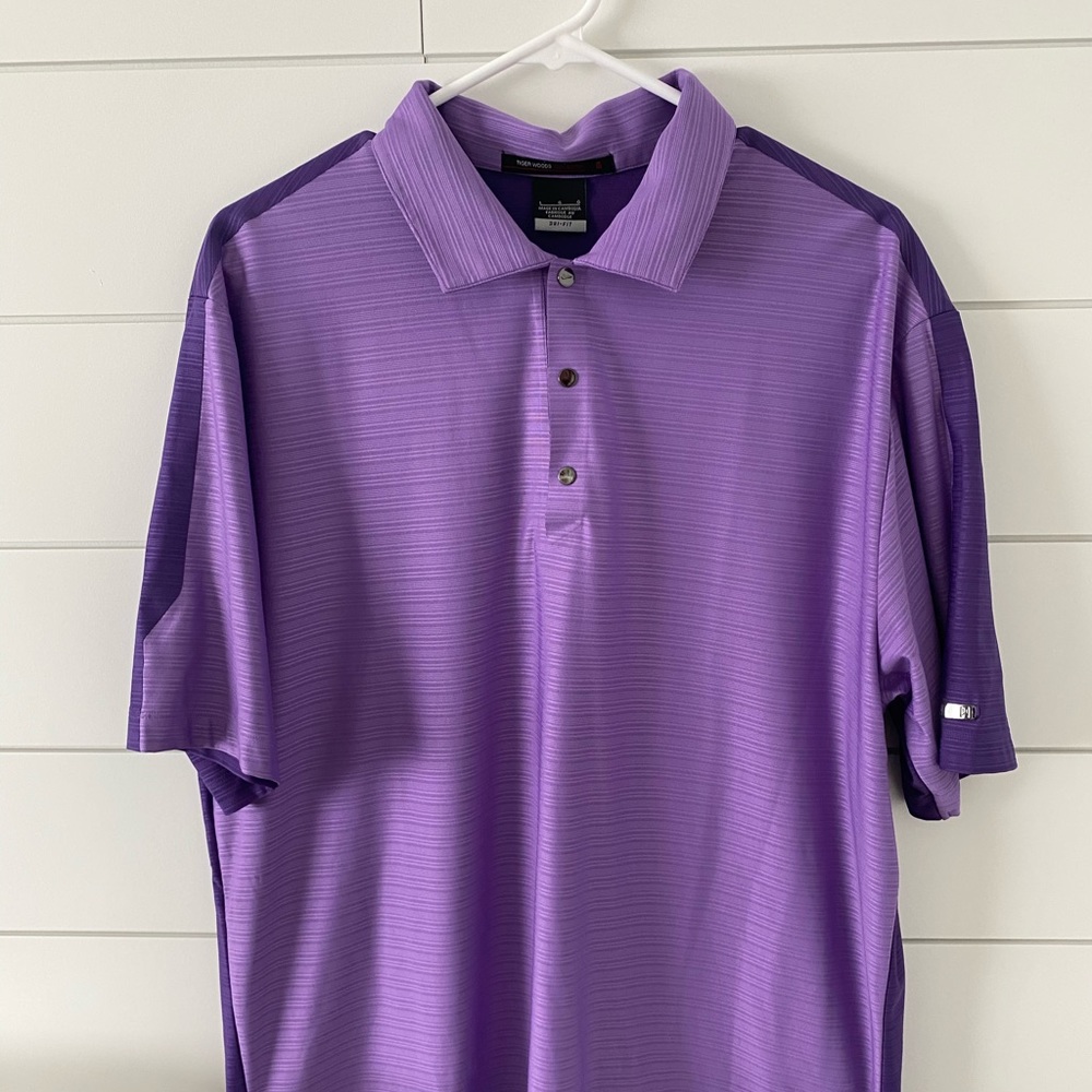 Nike Dry Fit Golf Shirt Size L